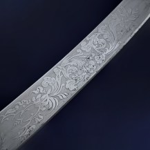 British c1860 Warwickshire Yeomanry Cavalry Officers Full Dress Mameluke Sword by Hamburger Rogers and Co 24